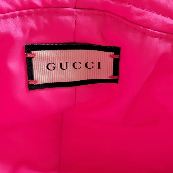 Gucci Pink Bucket Hat
